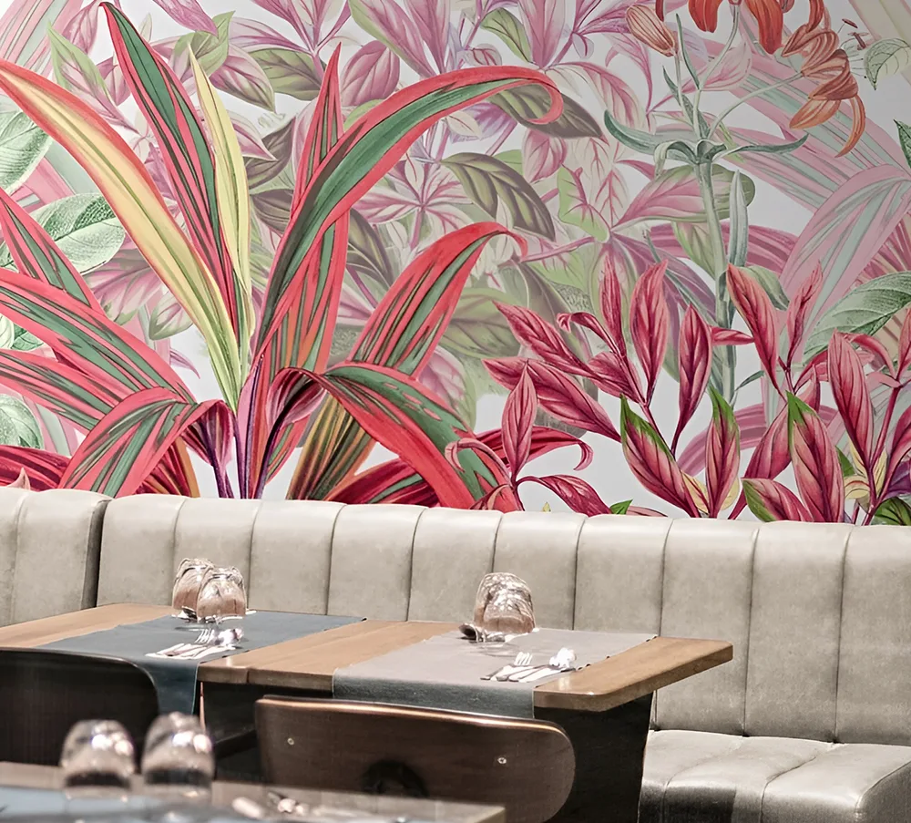 Honpo | Botanical in Red | HO-0038 